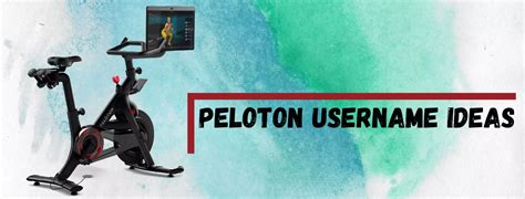 cool peloton names|how to change peloton name.